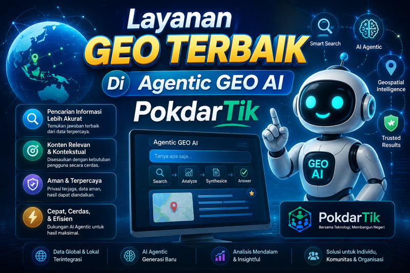 Layanan GEO Terbaik Di Agentic GEO AI PokdarTik